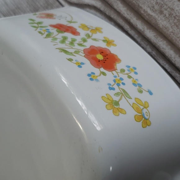 Corning ware vintage wildflower print 1 1/2 qt caserole - Picture 5 of 5